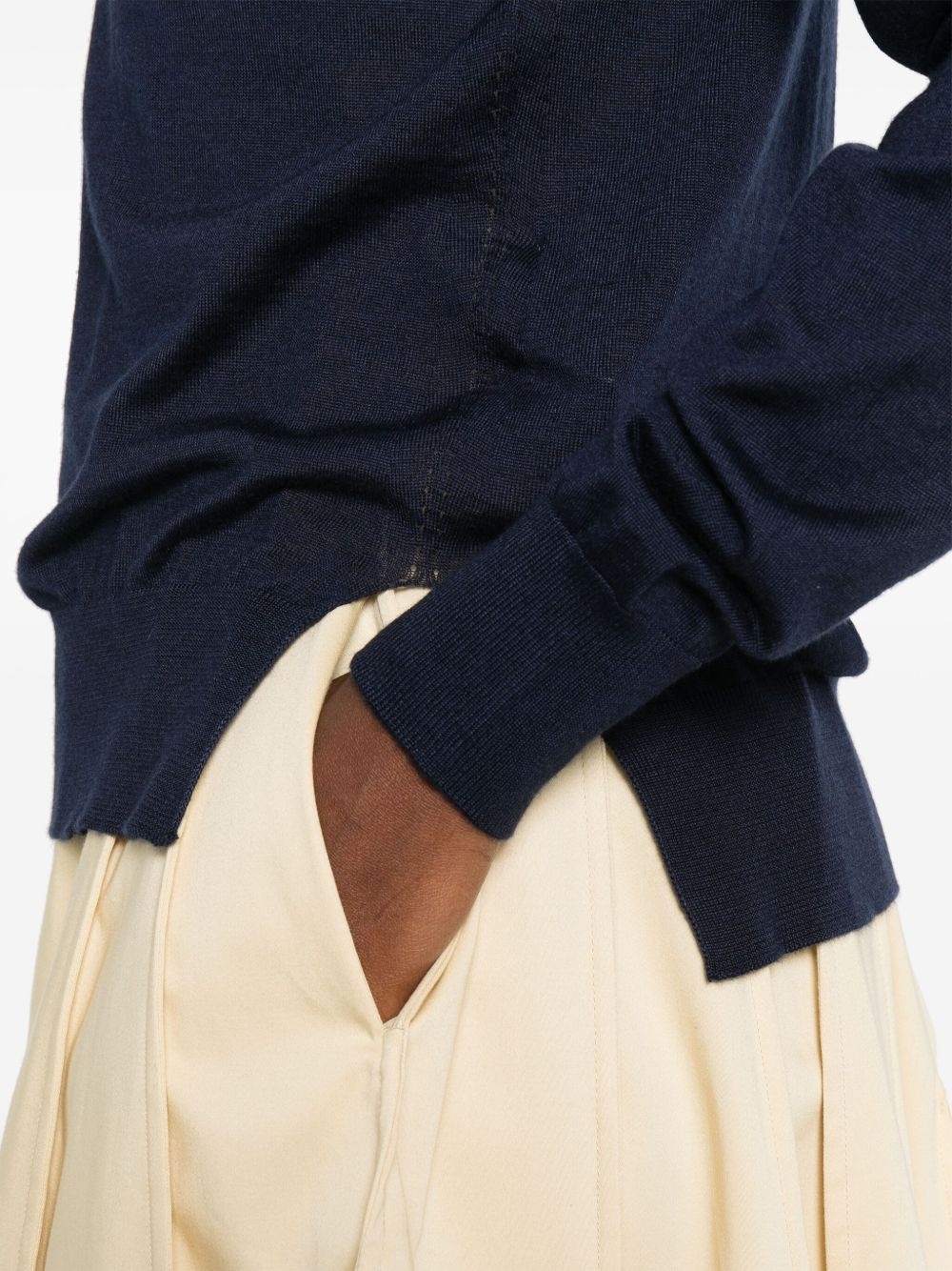 cashmere-blend jumper - 5