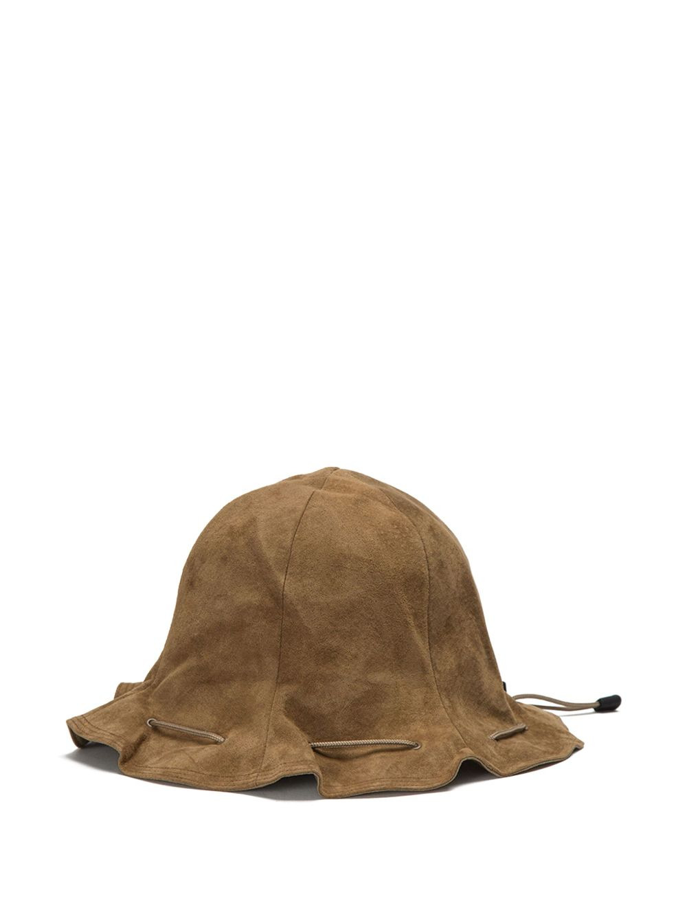 ruffled bucket hat - 3