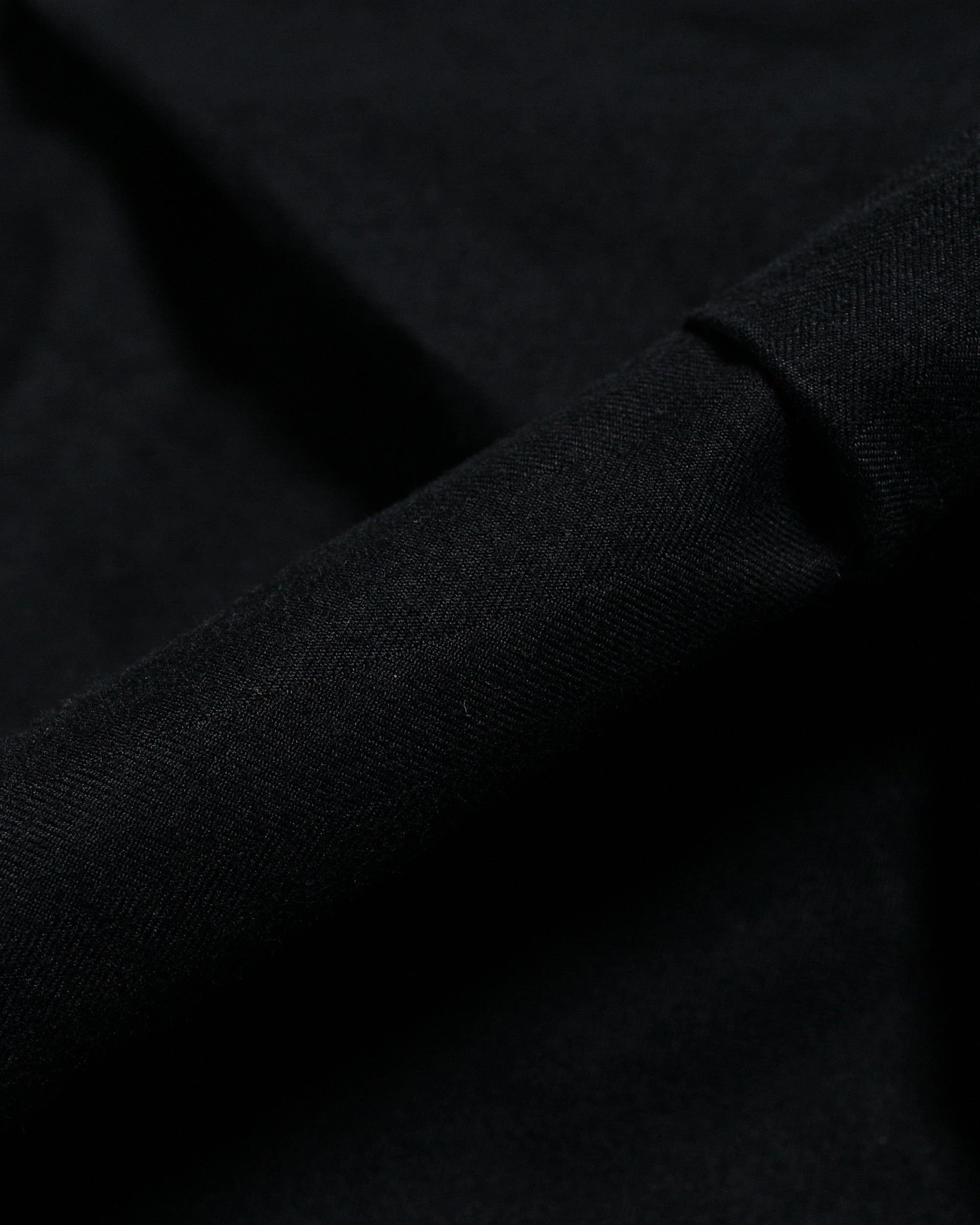 FA Pant Black Cotton Brushed Herringbone - 5