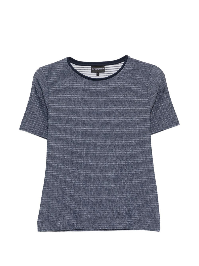 textured T-shirt 1