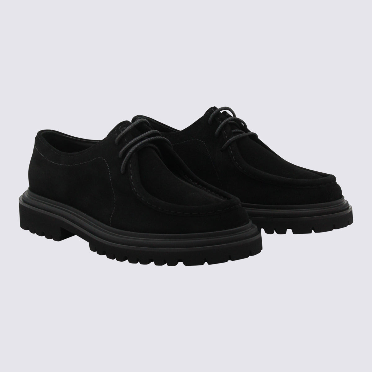 Flat Shoes Blacks And Greys - 2