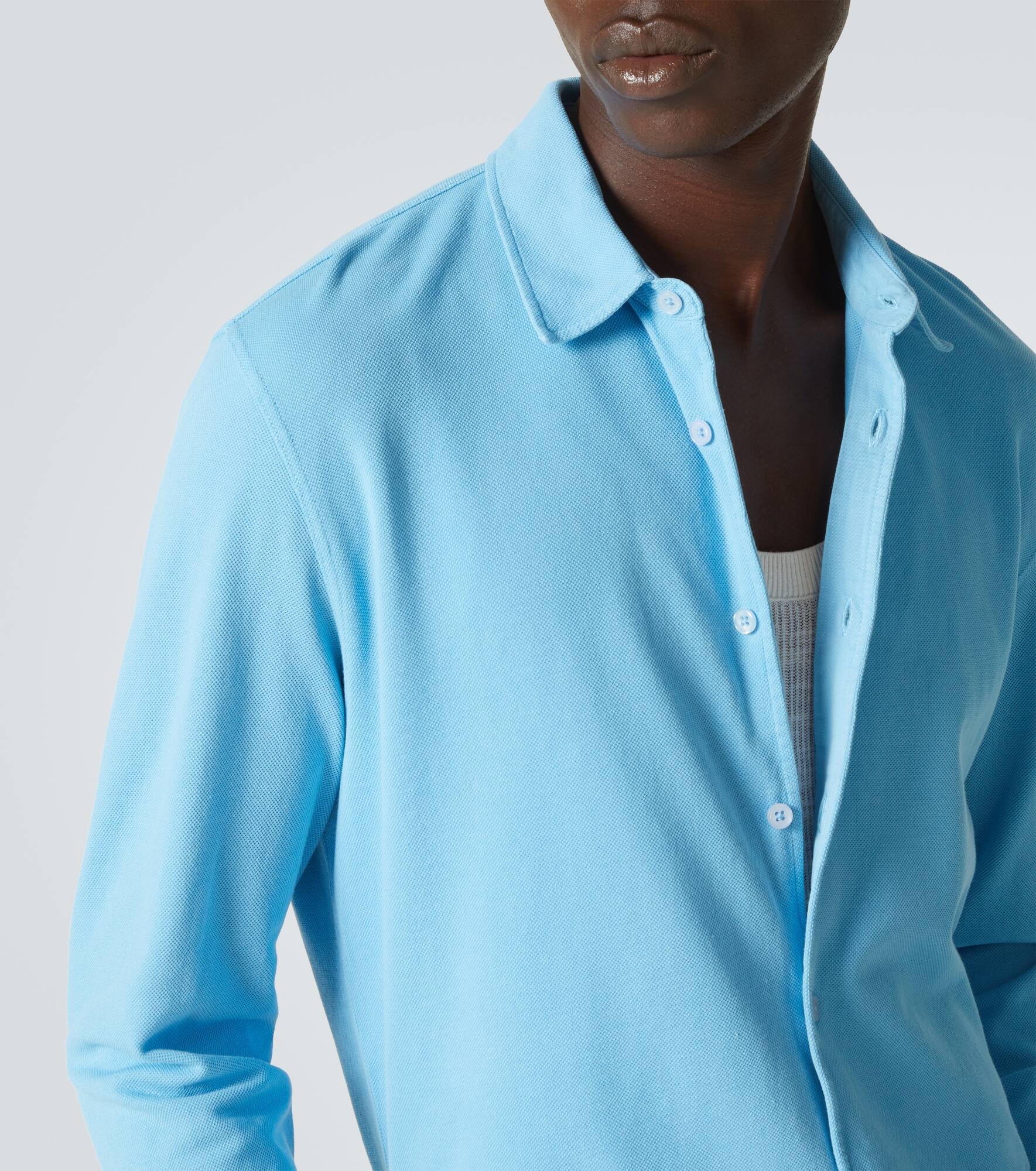 Giles cotton piqué shirt - 6