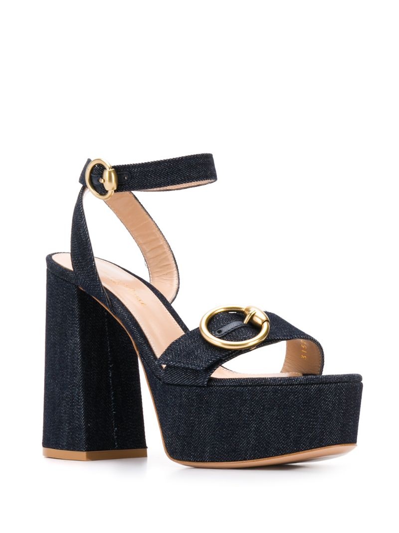 Zandra denim sandals - 2