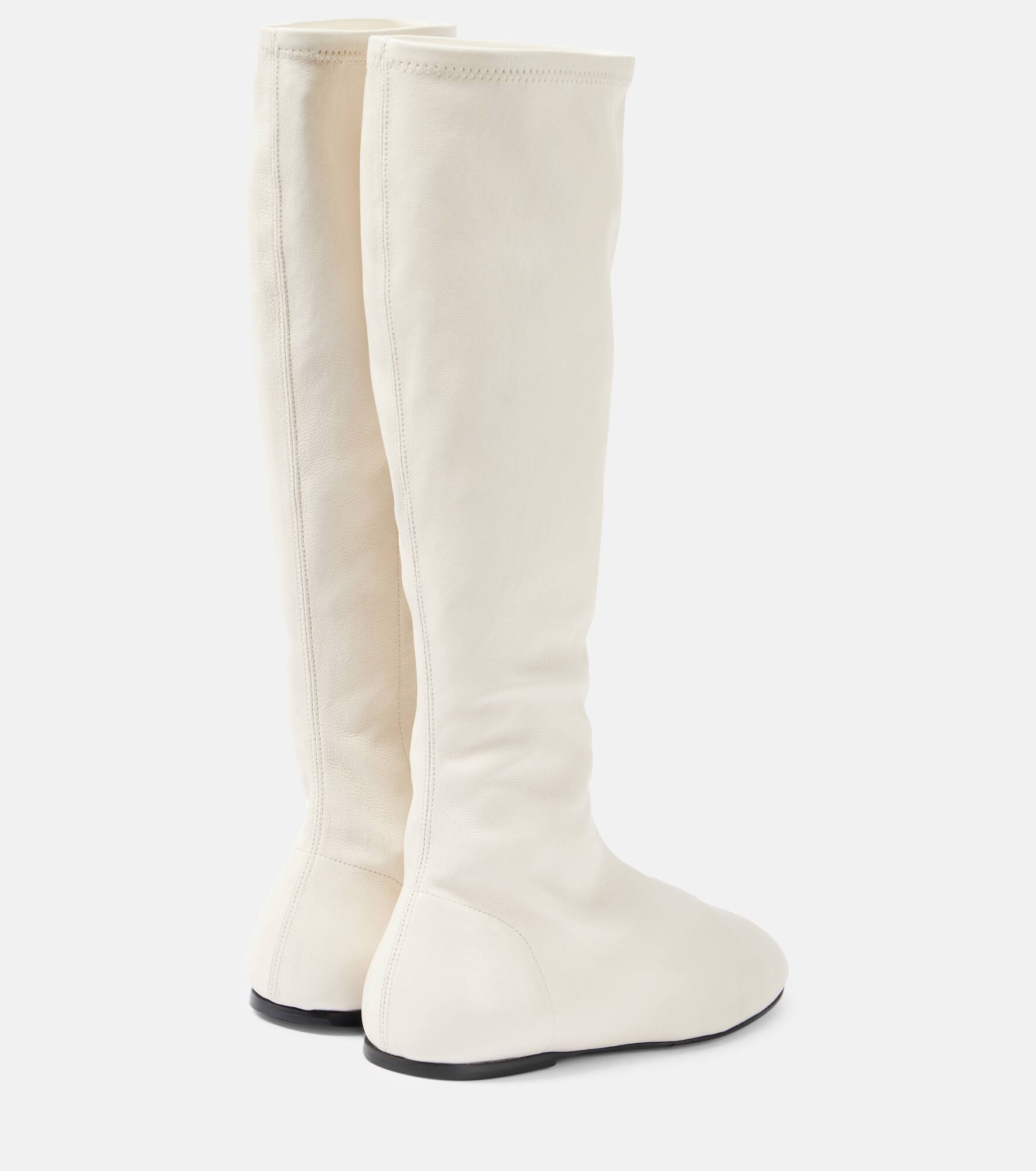 Leather knee-high boots - 2