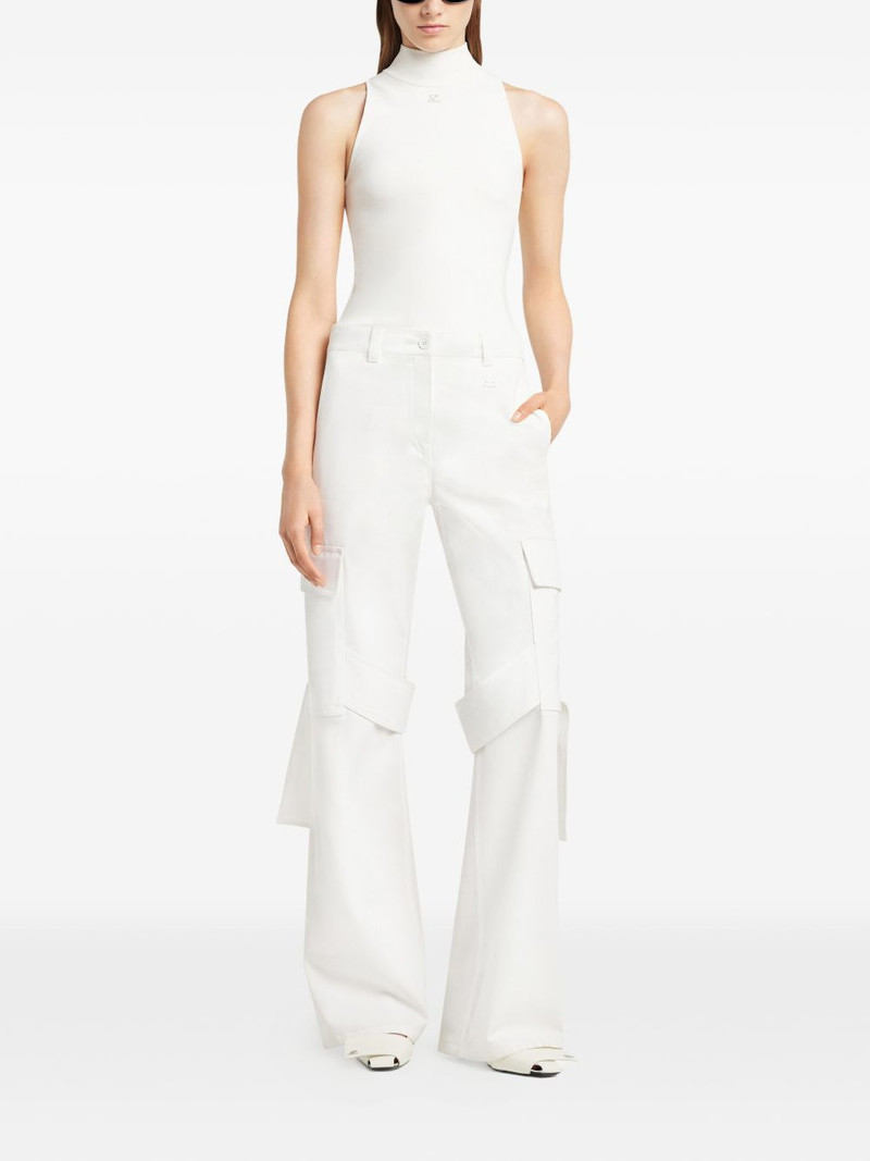 courrèges heritage knited vest outlook