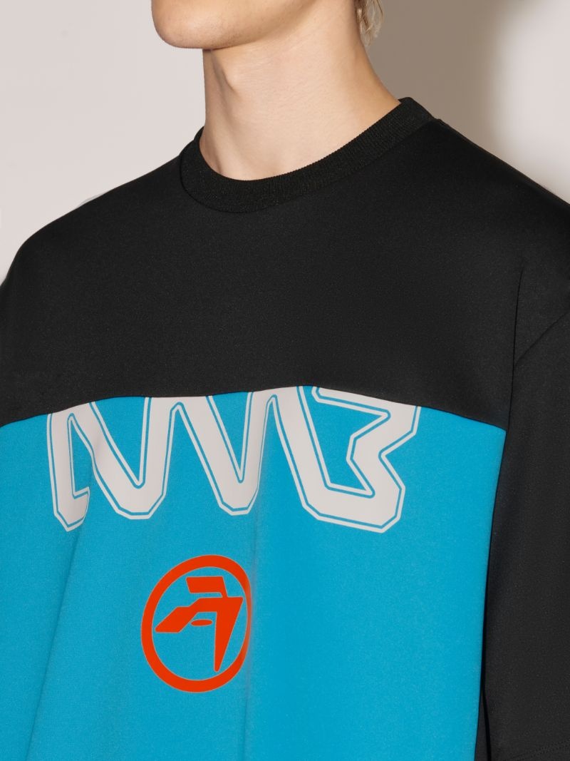 PANELLED GRAPHIC SS T-SHIRT - 8