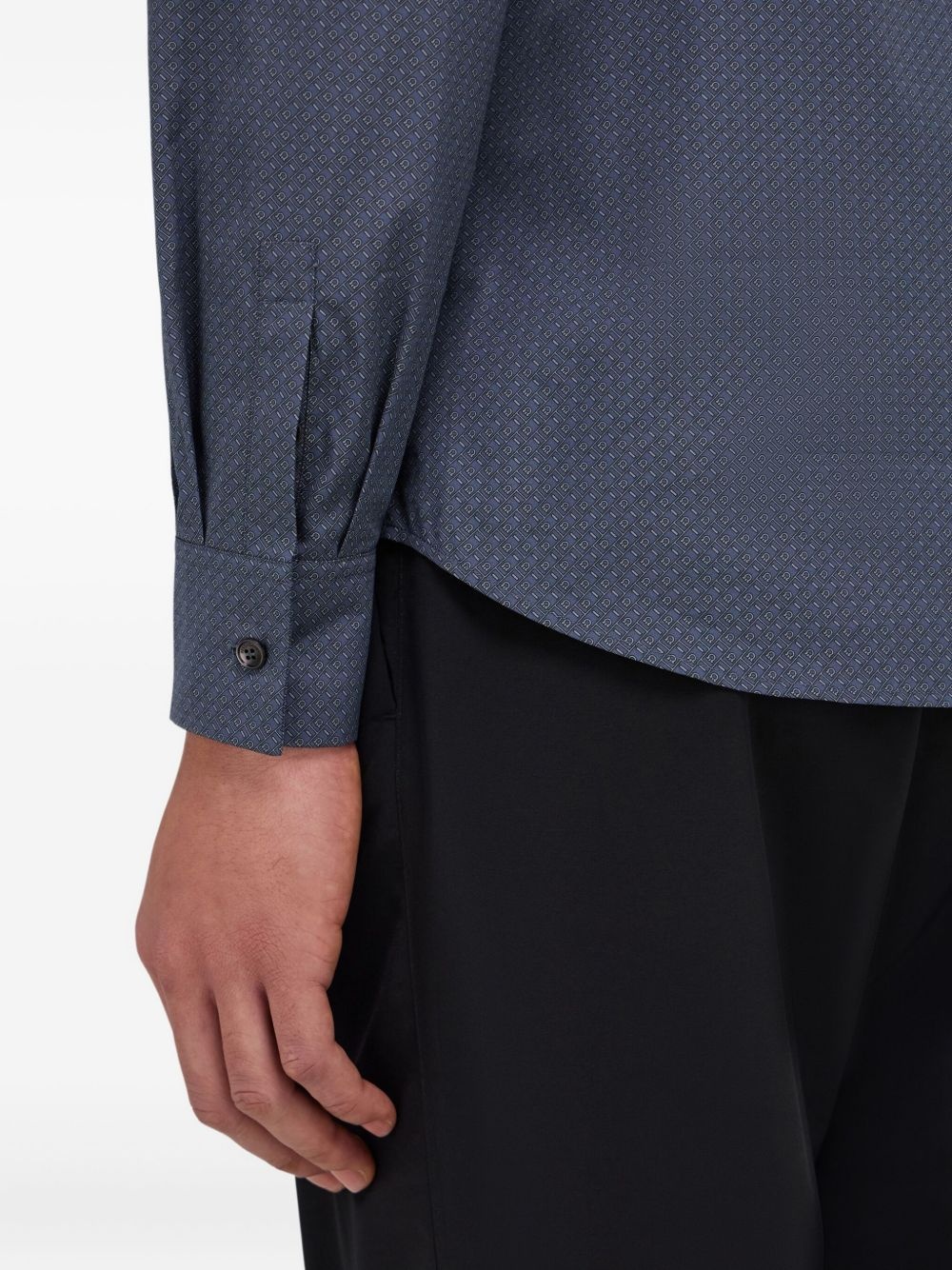 micro-patterned shirt - 5