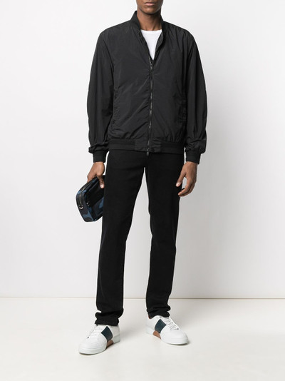 Z Zegna zipped-up bomber jacket outlook