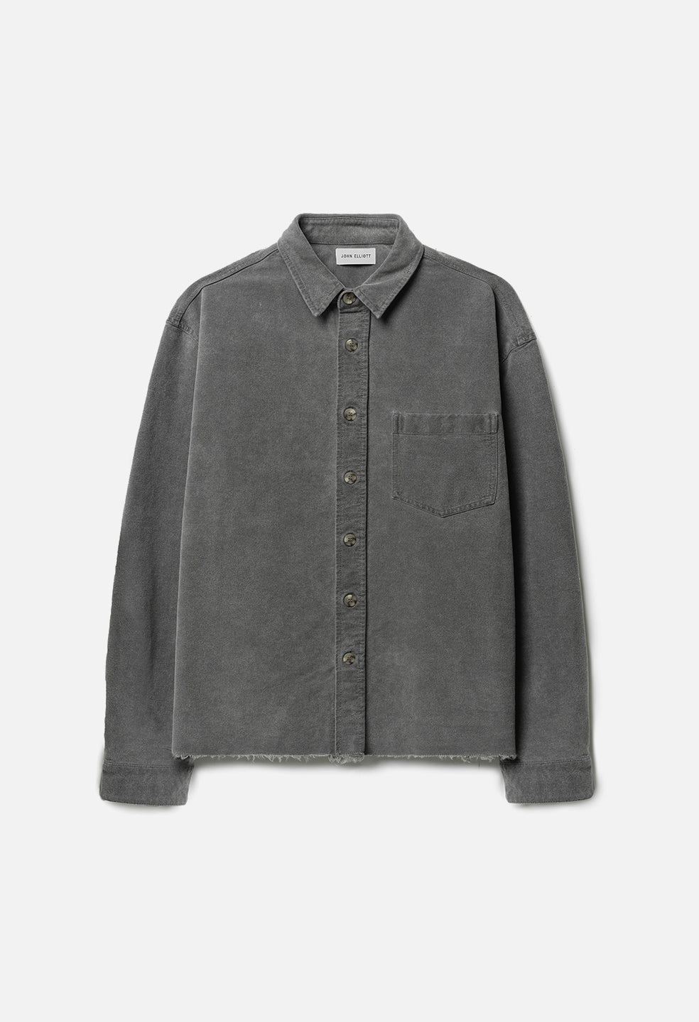 SOLID HEMI OVERSIZED SHIRT - 1