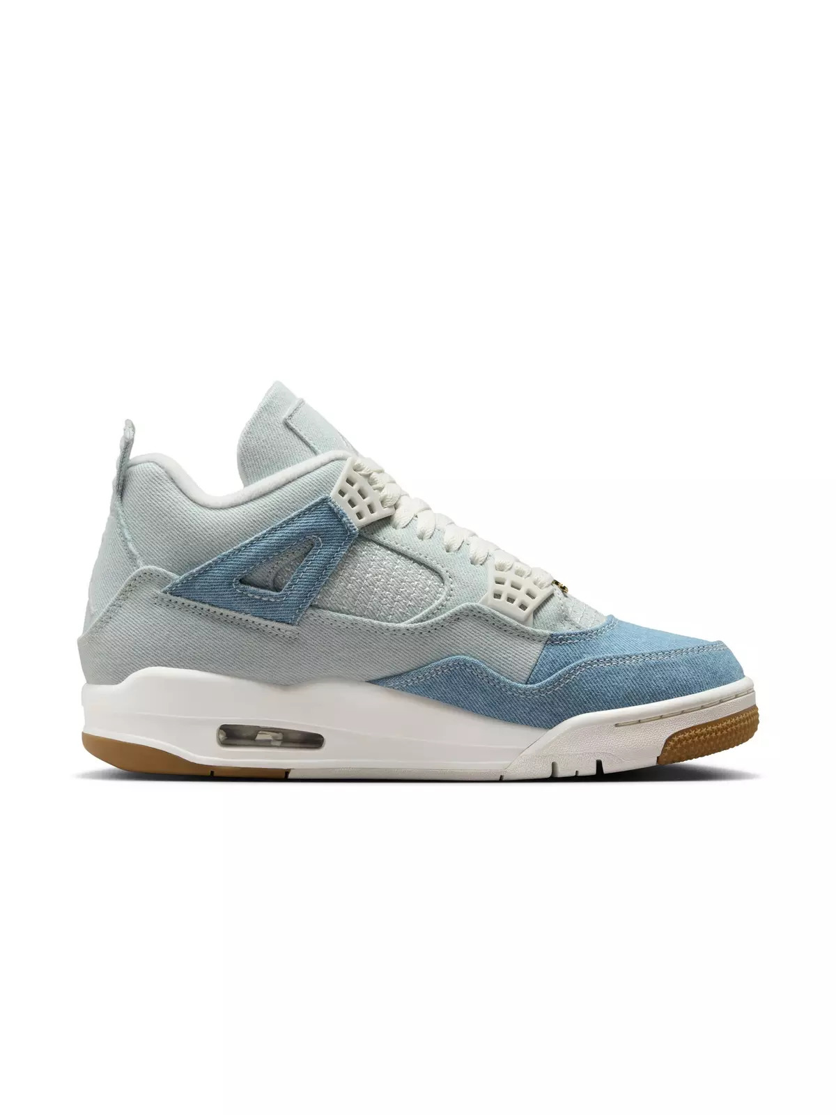 4 Retro "Worn Blue" Women's Shoe - 3