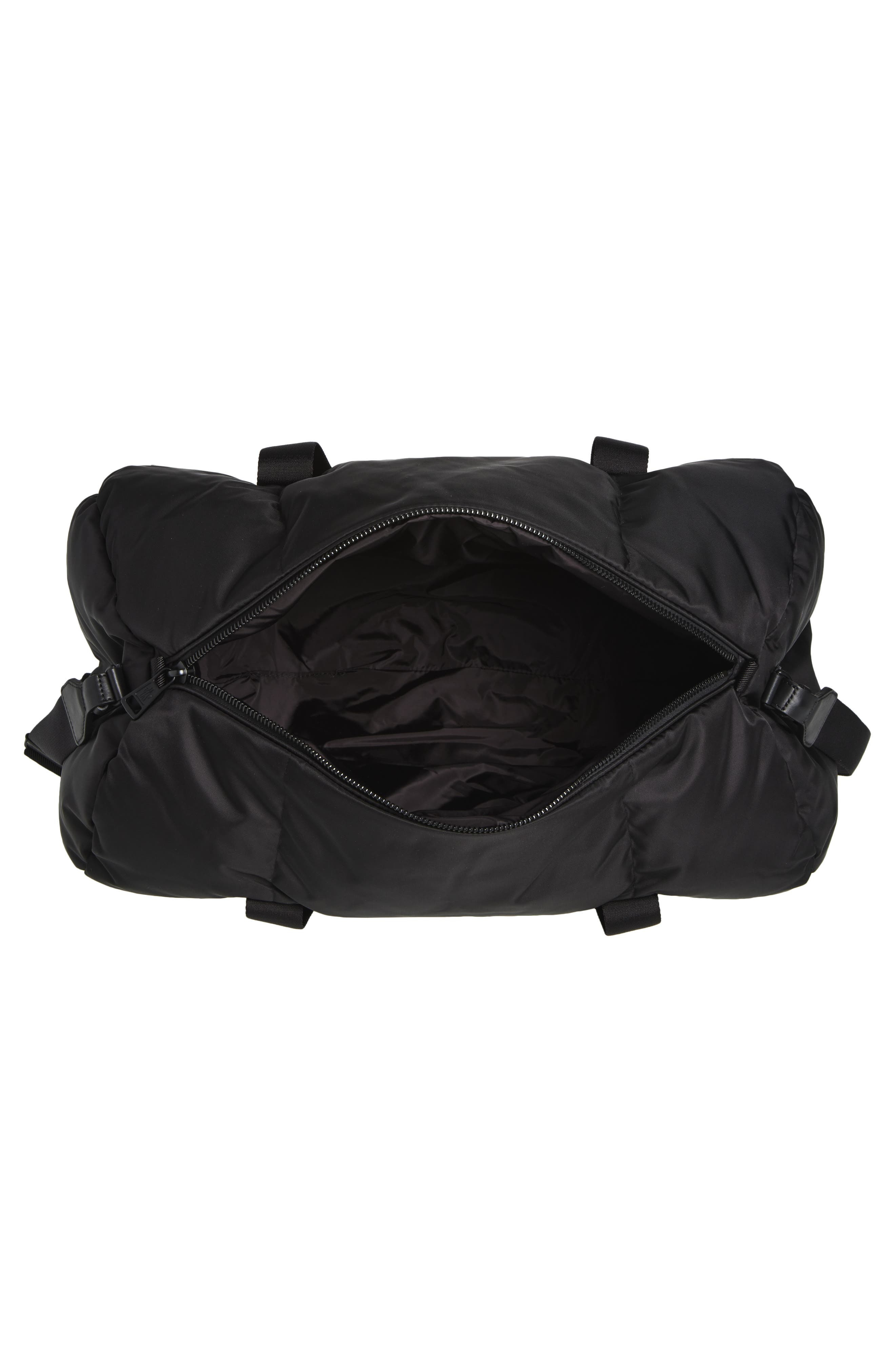 Moncler Duddle Nylon Duffle Bag in Black at Nordstrom - 6