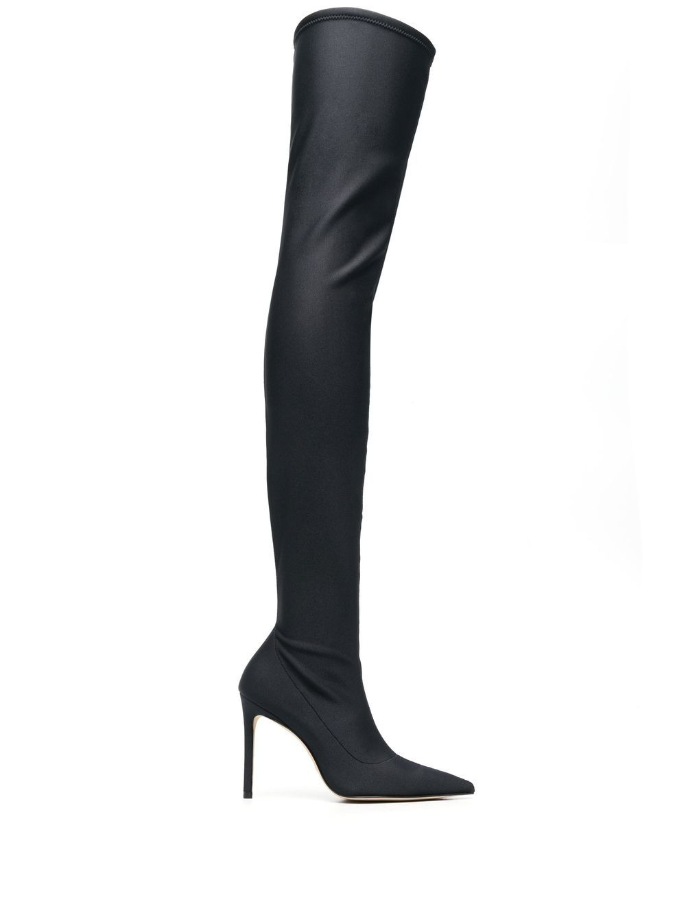 over-the-knee stretch boots - 1