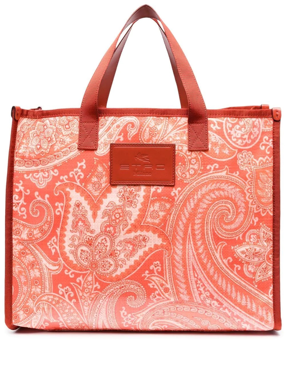 large paisley-print tote bag - 1