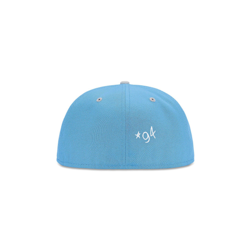 Supreme Supreme x New Era Gonz Logo Hat 'Light Blue' outlook