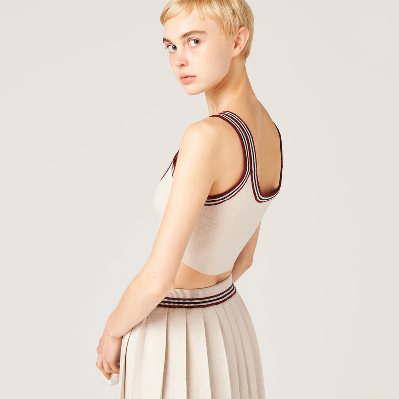 Cashmere tank top 4