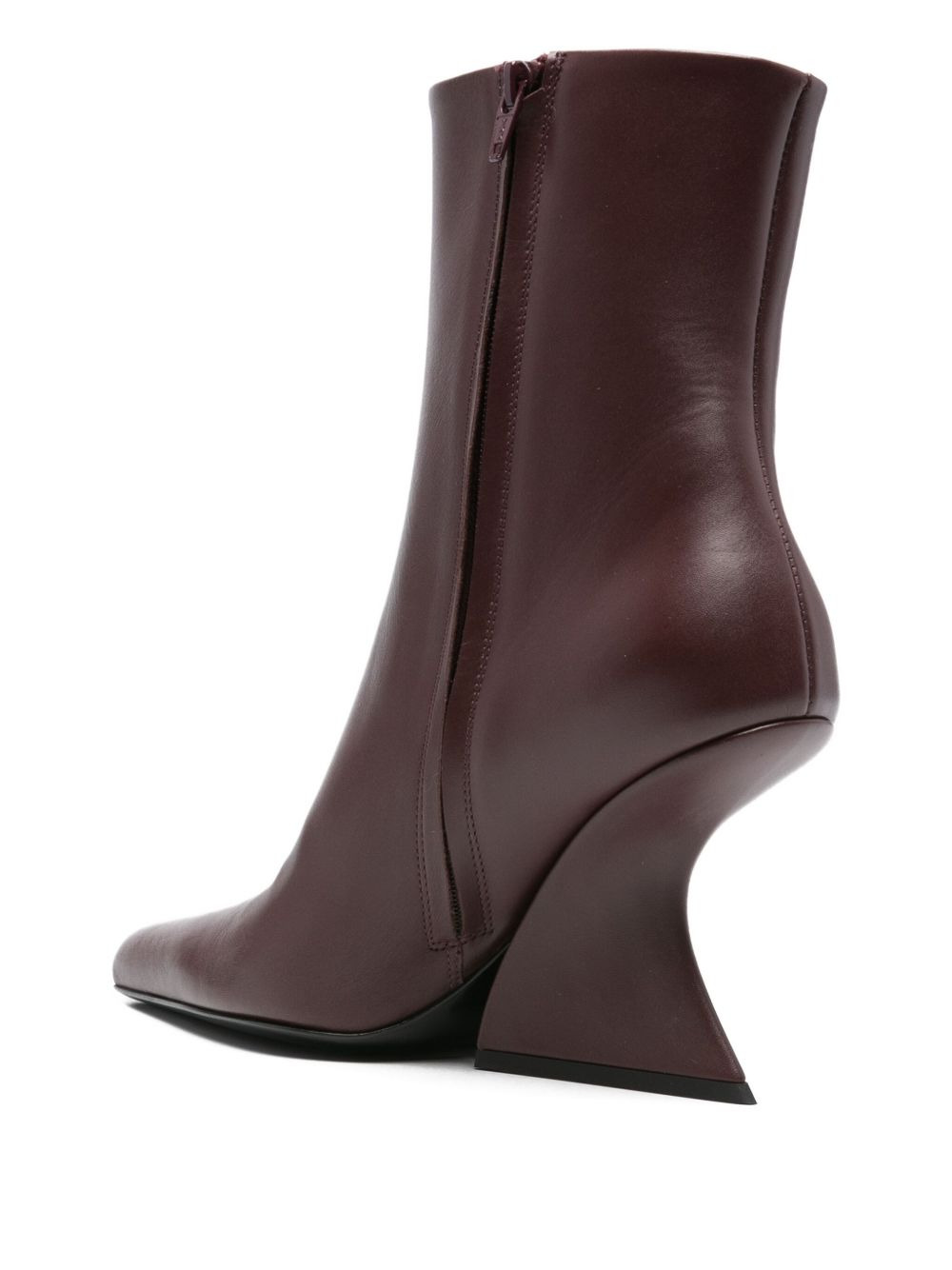 90mm sculpted-heel pointed-toe boots - 3