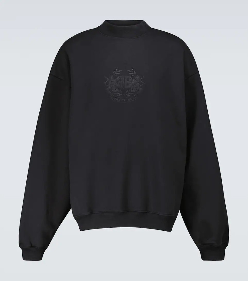 Lion's Laurel cotton sweatshirt - 1