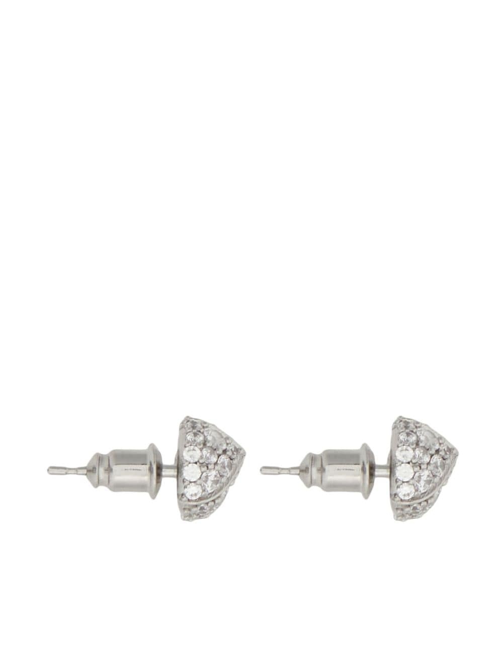 Pine rhinestone-embellished earrings - 3
