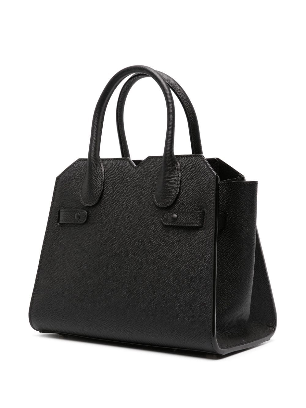 mini Milano leather tote bag - 3