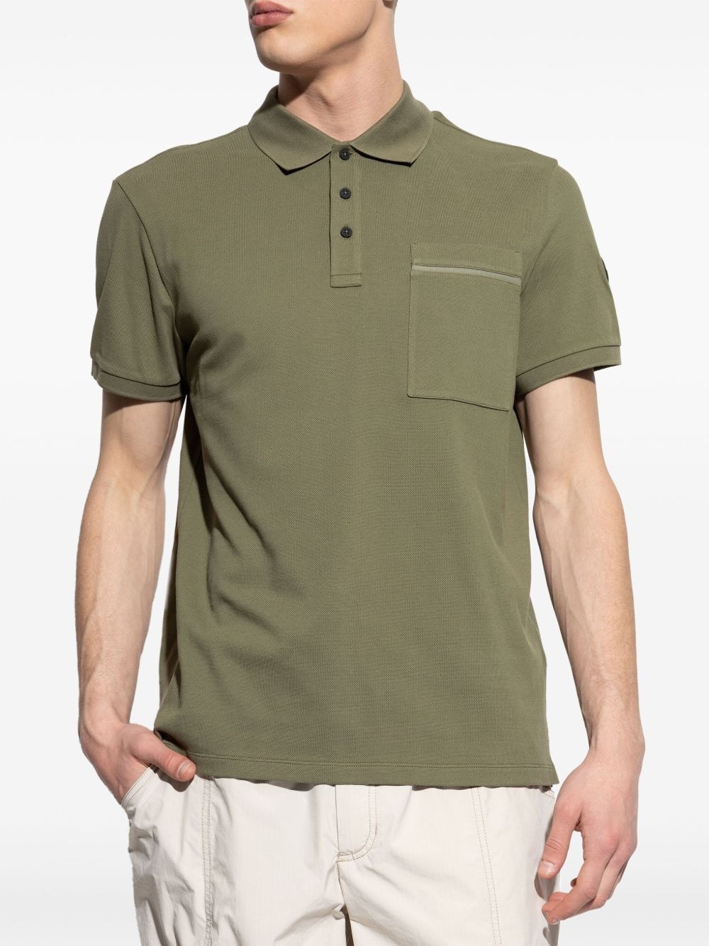 x FRGMT pocket-detail polo shirt - 3