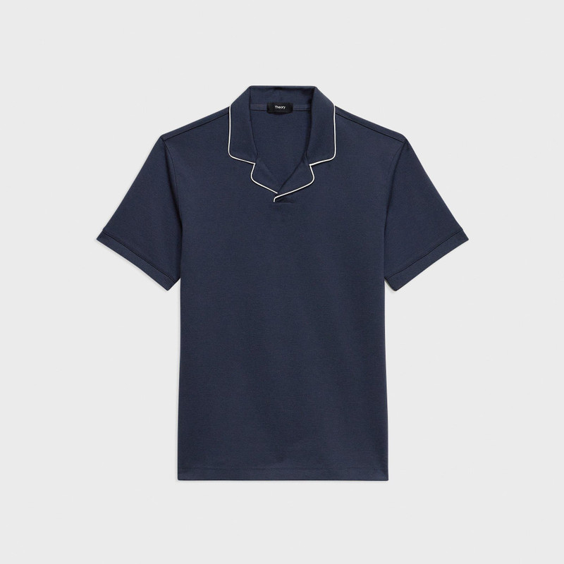 Johnny Collar Polo in Relay Jersey 1