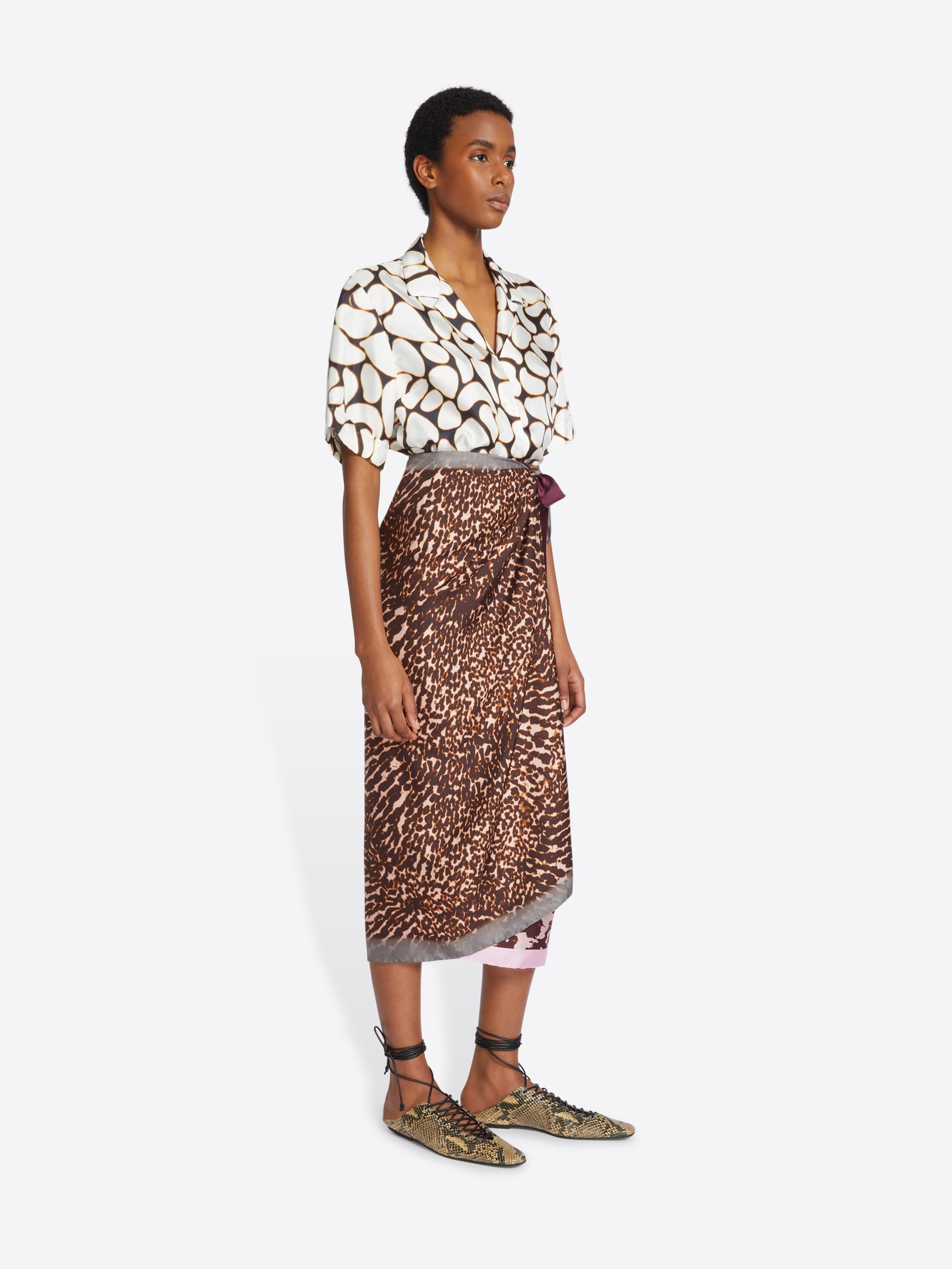 SILK SHORT SLEEVE SHIRT - 3