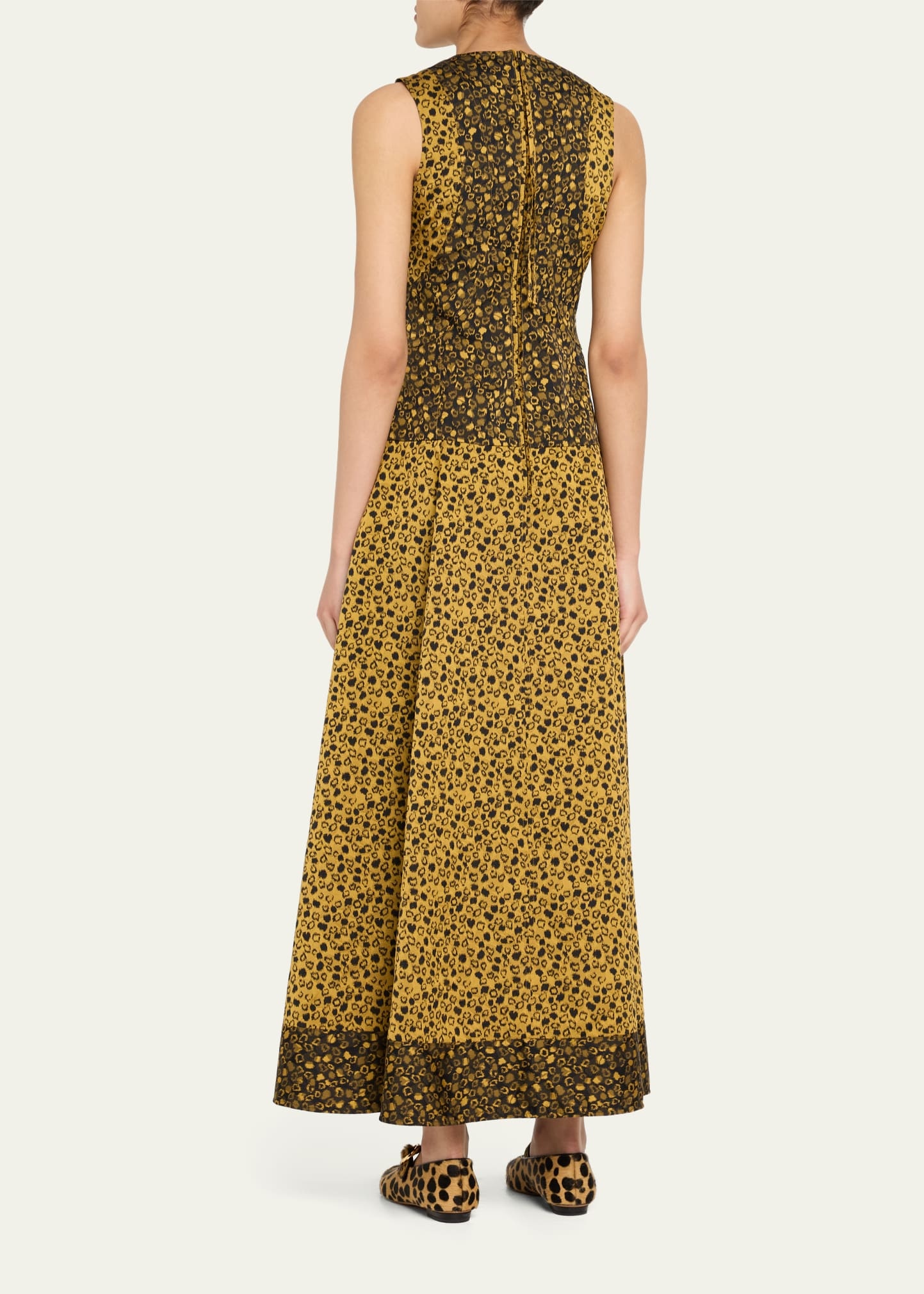 Isadora Printed Drop-Waist Dress - 3