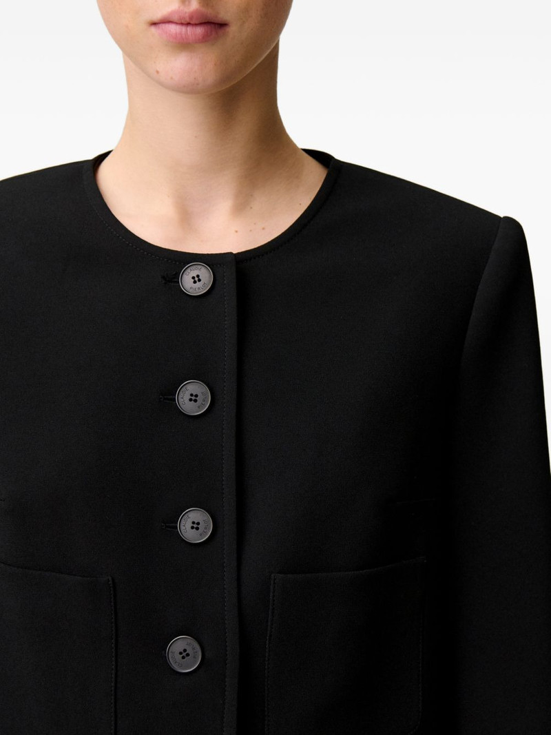 button front blazer 6