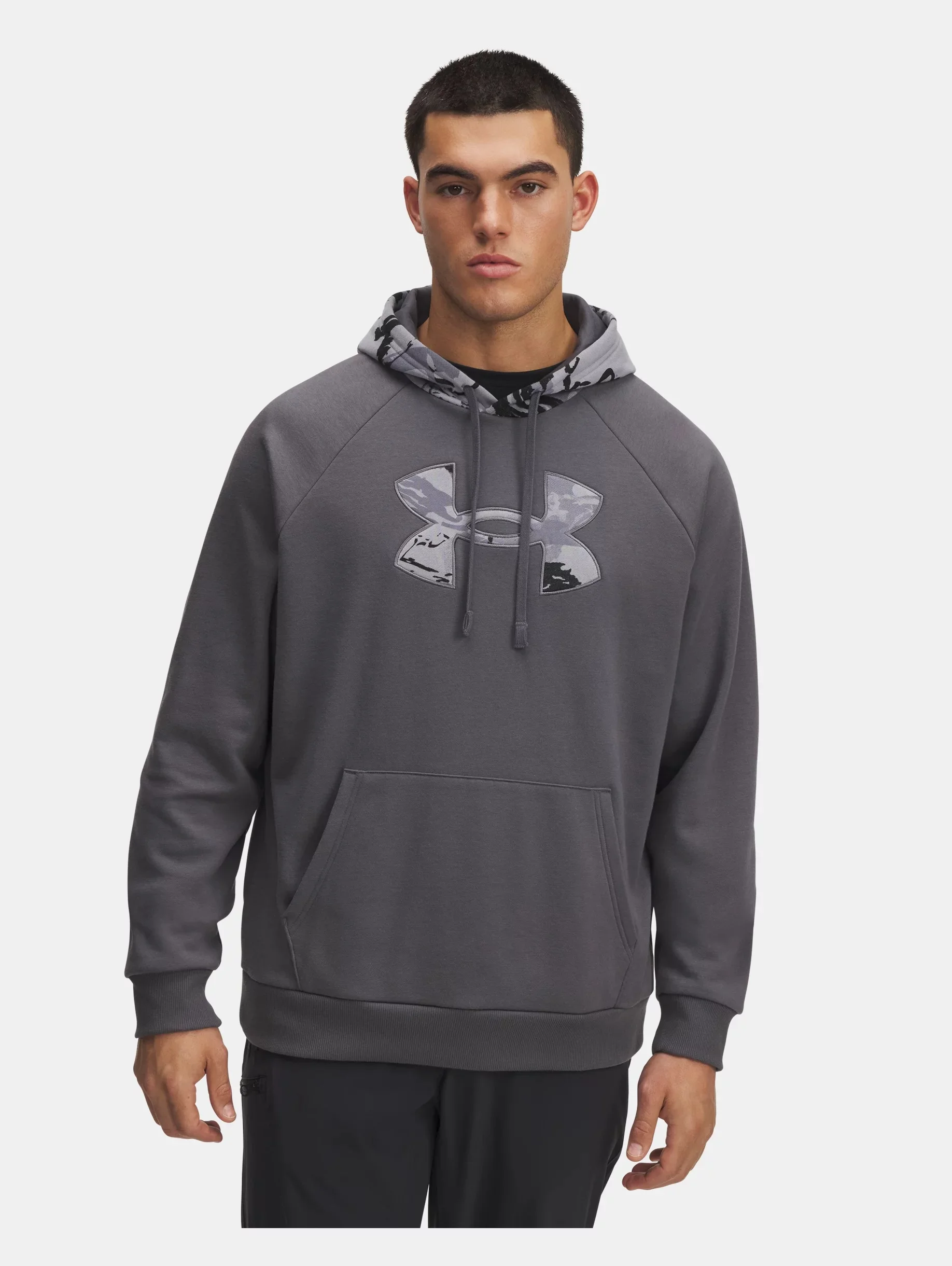 UA Rival Fleece Camo - 1