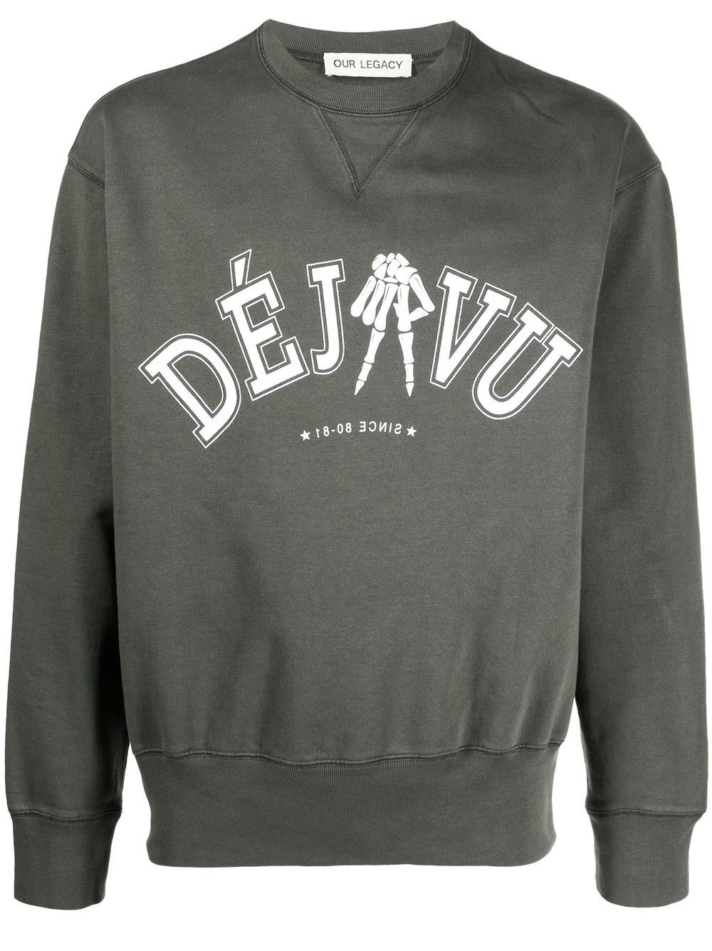 logo  crew-neck sweatshirt - 1