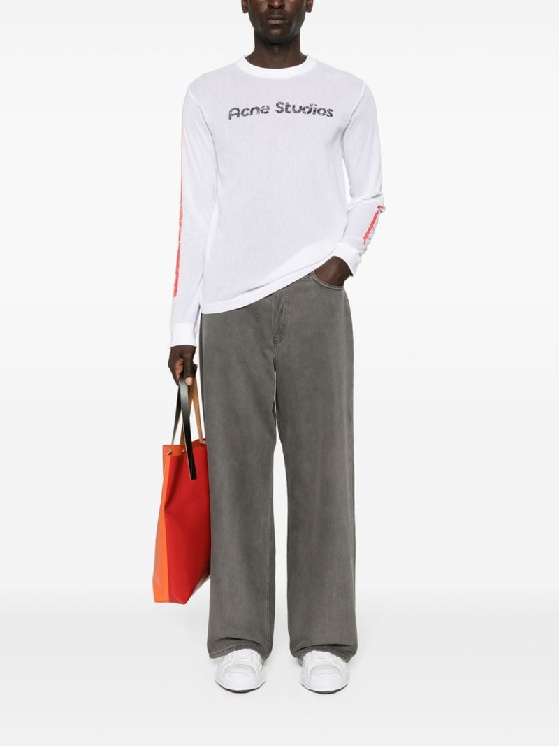 Acne Studios 1981M low-rise wide-leg jean outlook