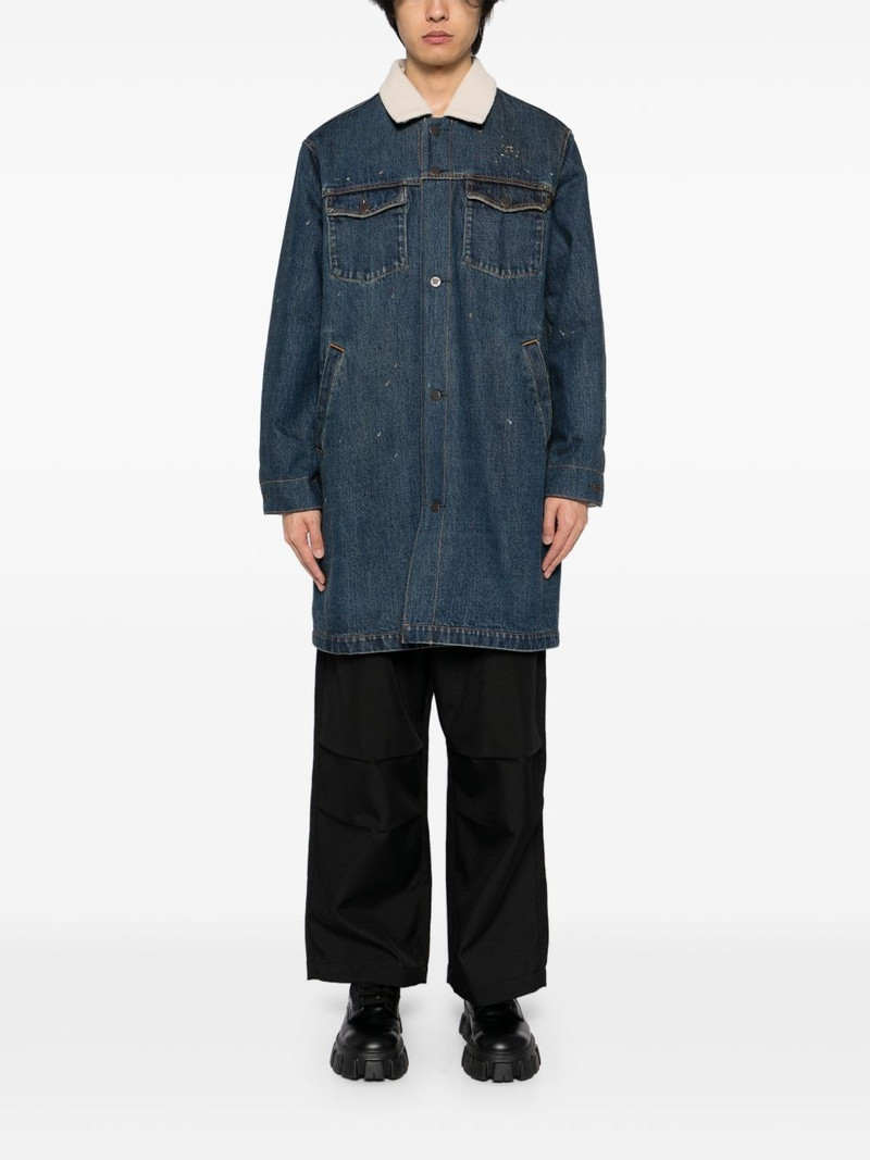 UNDERCOVER single-breasted coat outlook
