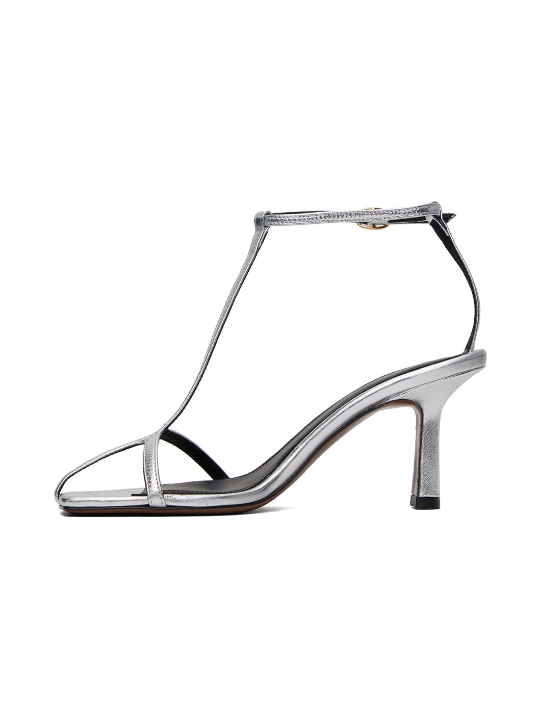 Silver Jumel Heeled Sandals - 3
