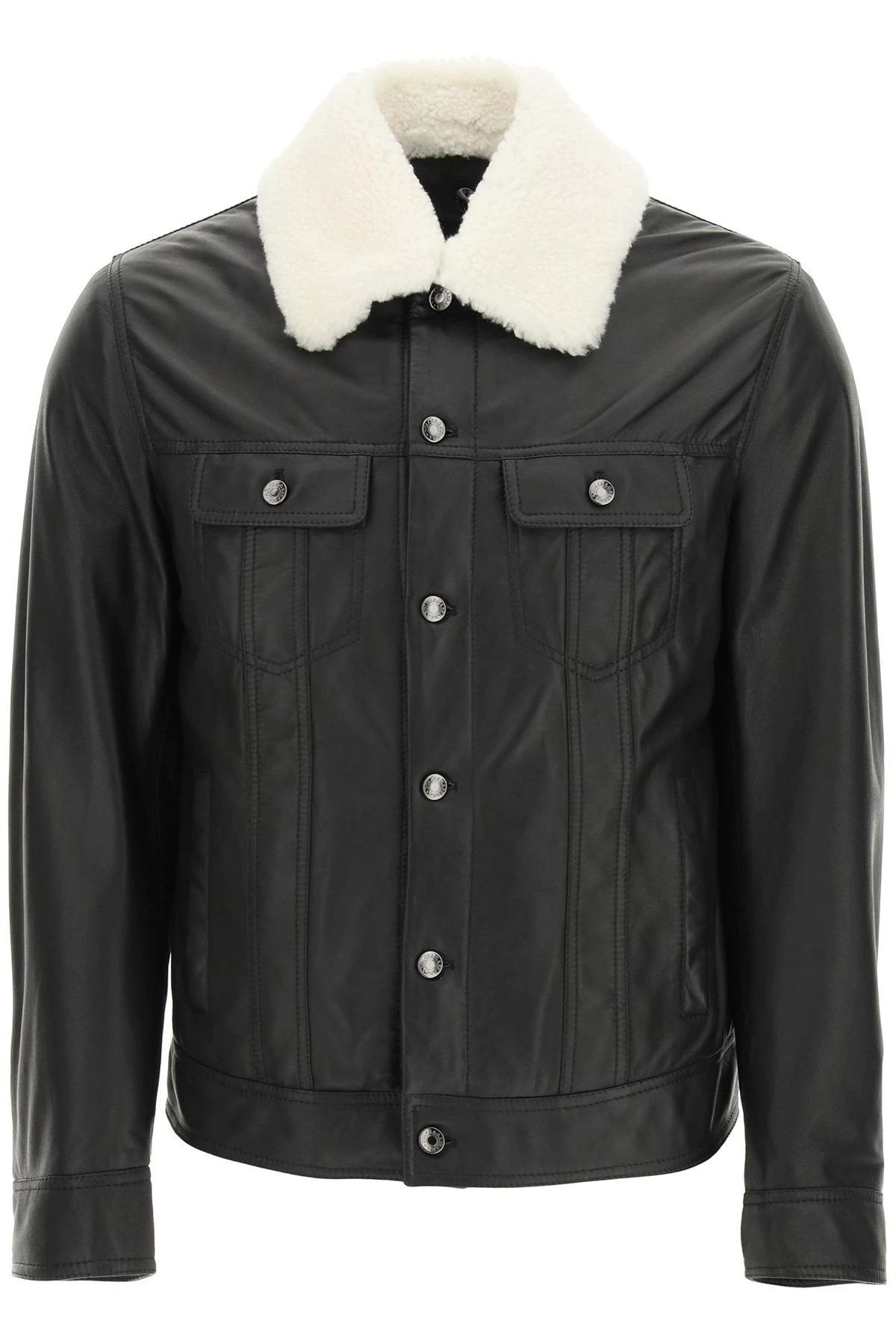 LAMBSKIN AVIATOR JACKET - 1