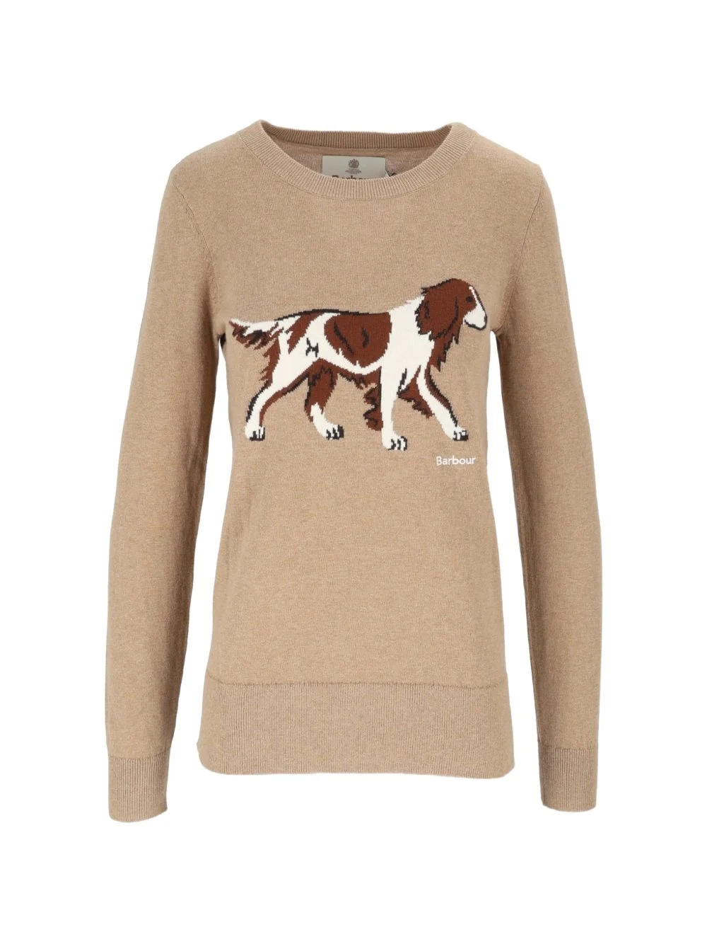 Fareham dog-intarsia sweater - 1