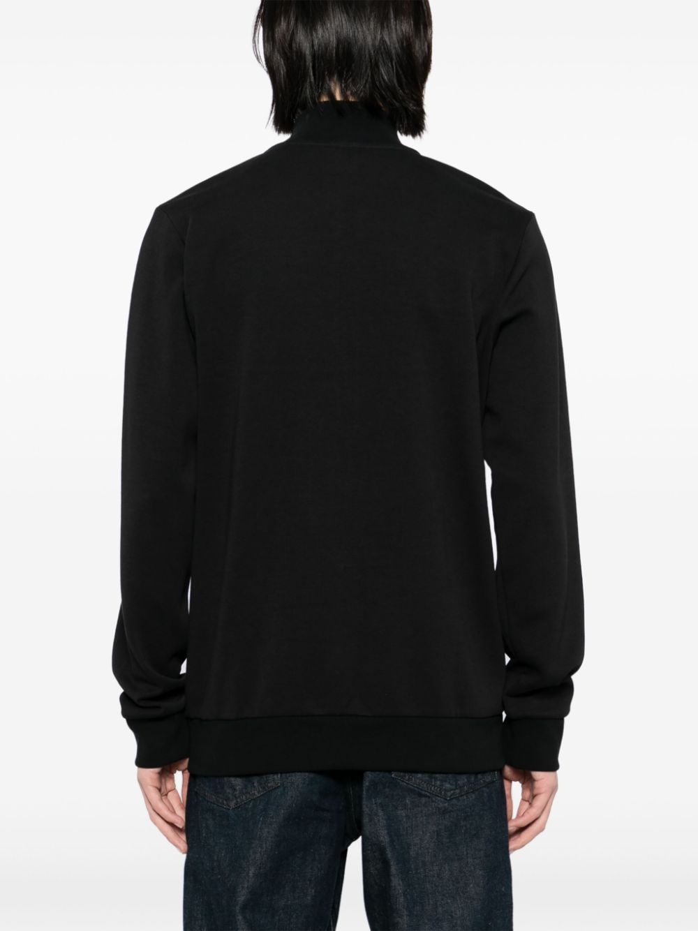 logo-patch jacket - 4