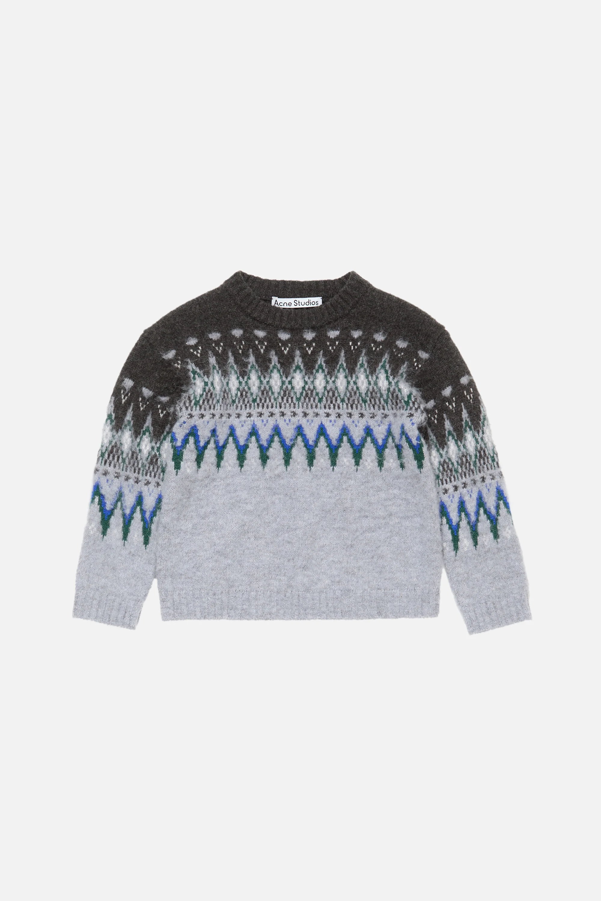 Crewneck knit - Multi grey - 1