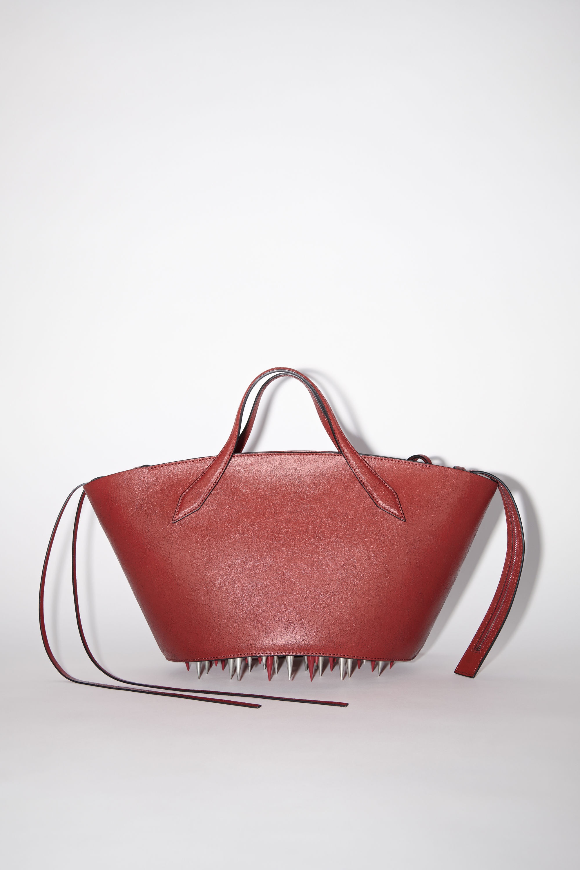 Spike shoulder bag - Red - 1