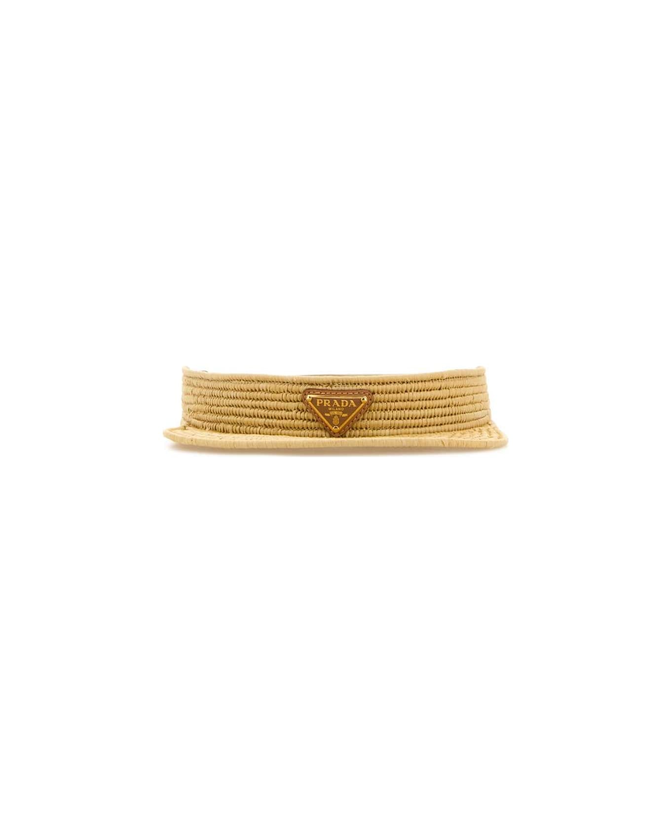 Raffia Visor - 1