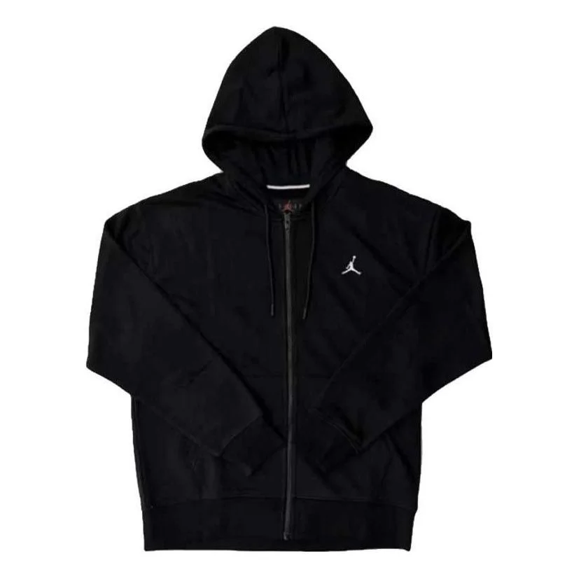 Air Jordan Full Zip Hoodie 'Black' FQ1867-010 - 1