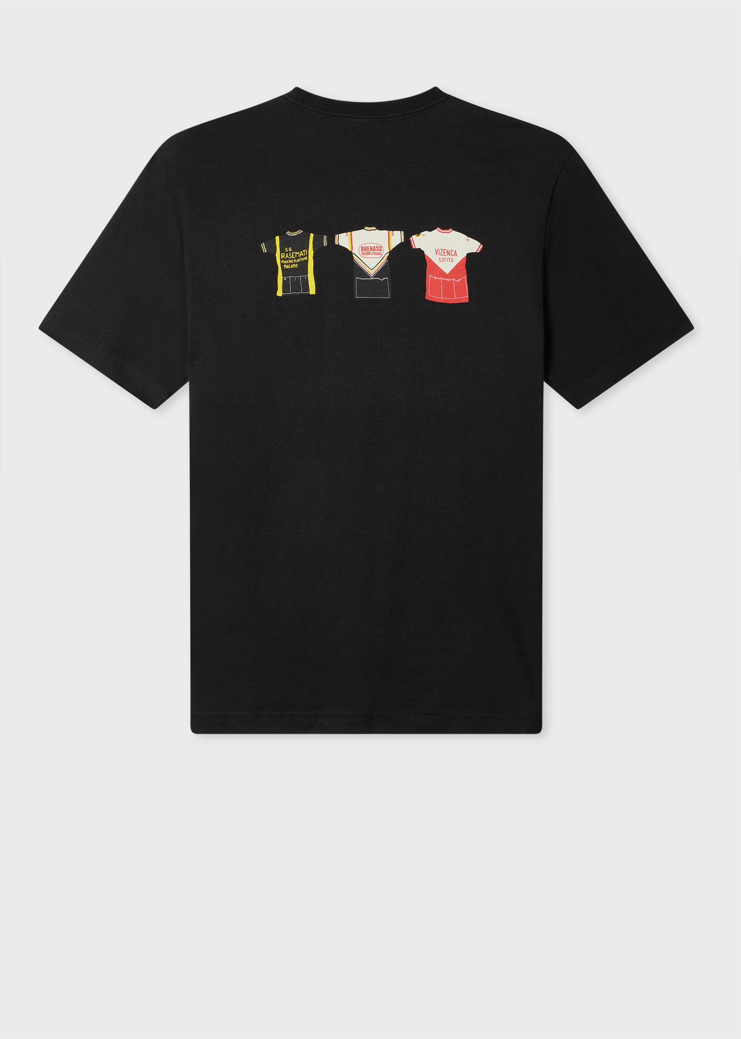 Black 'Cycle Jerseys' Print T-Shirt - 3