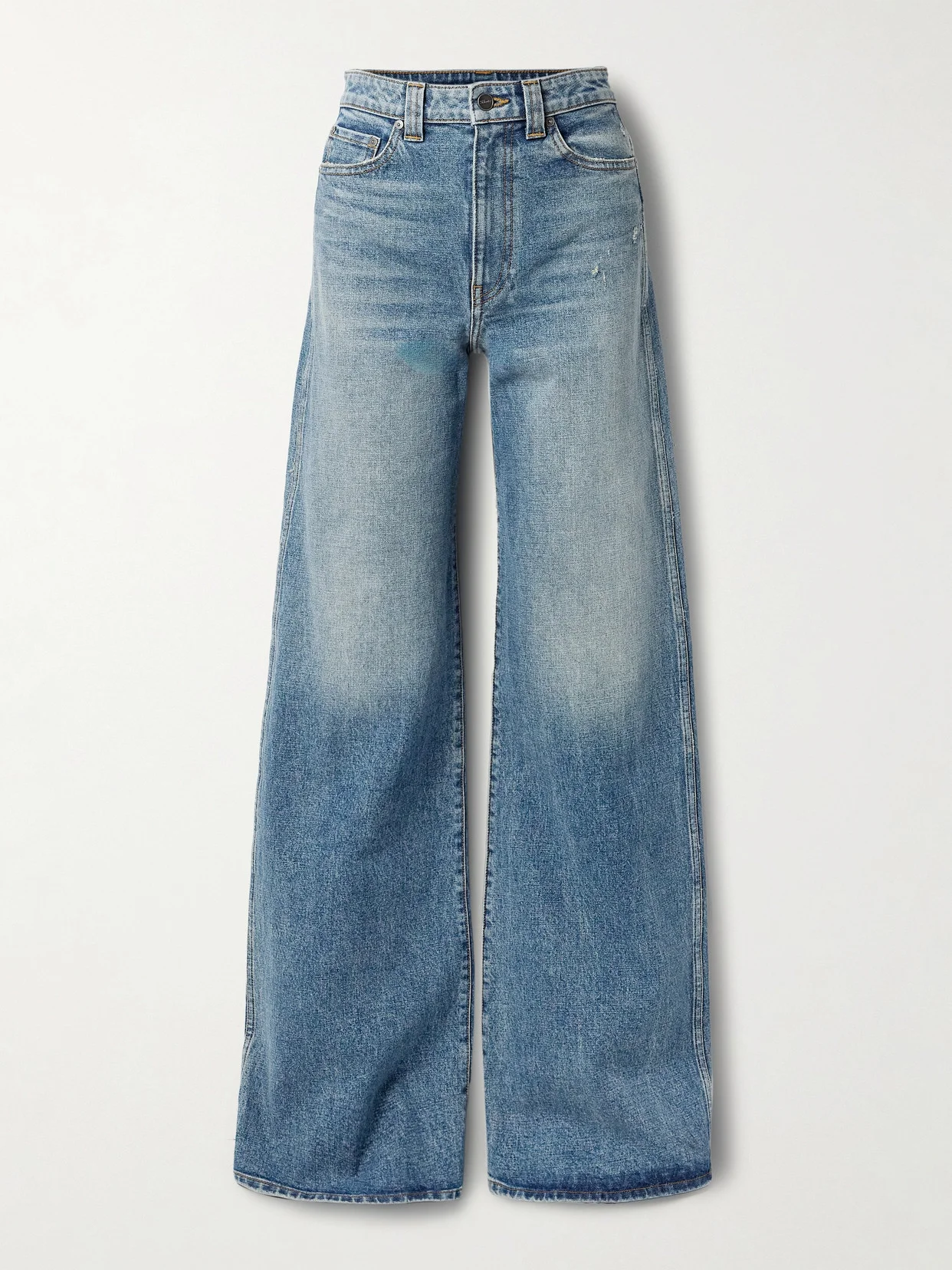 Dane High-rise Wide-leg Jeans - 1