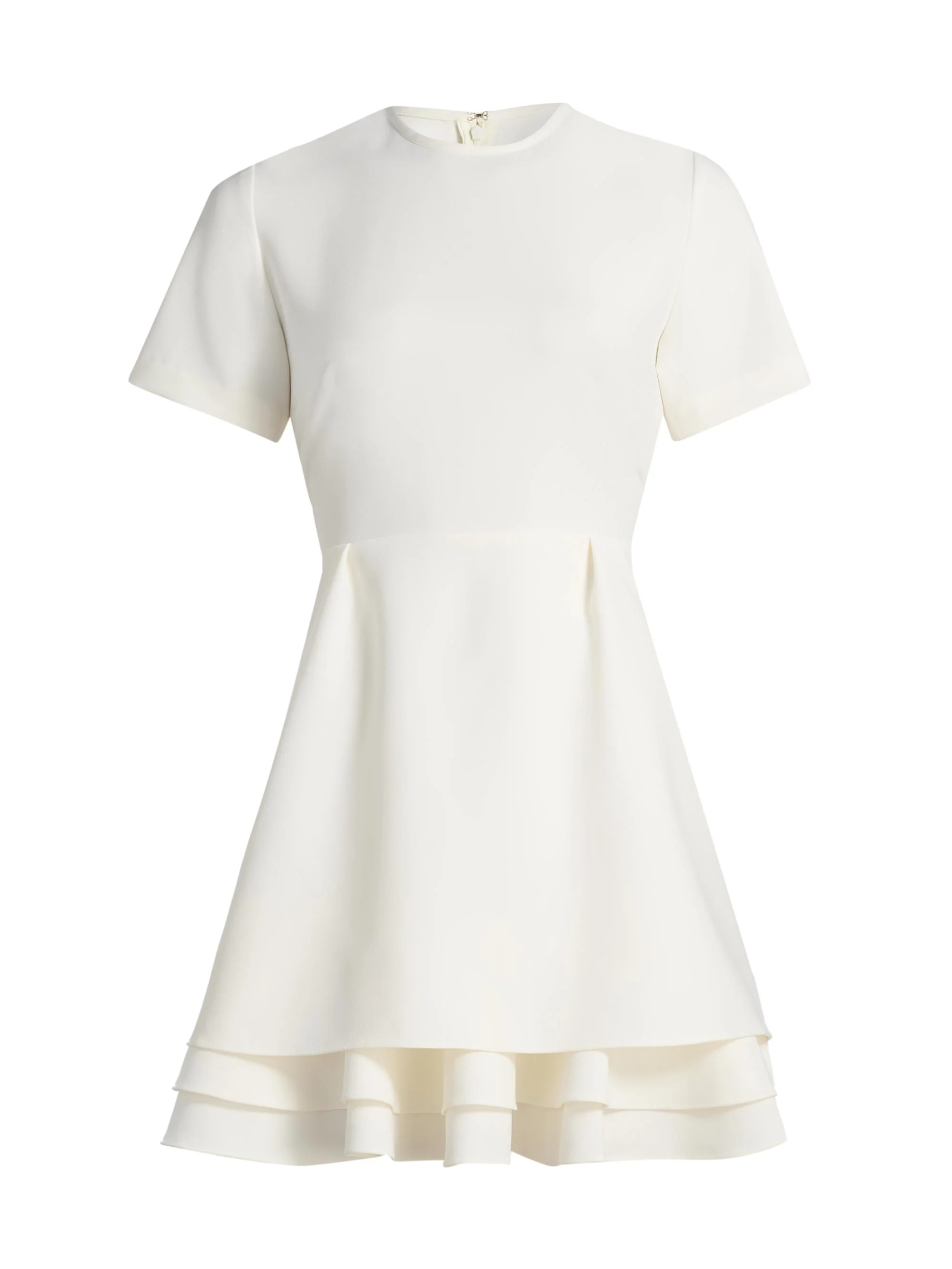 Women's Amane Crepe Minidress - Ivory - 1