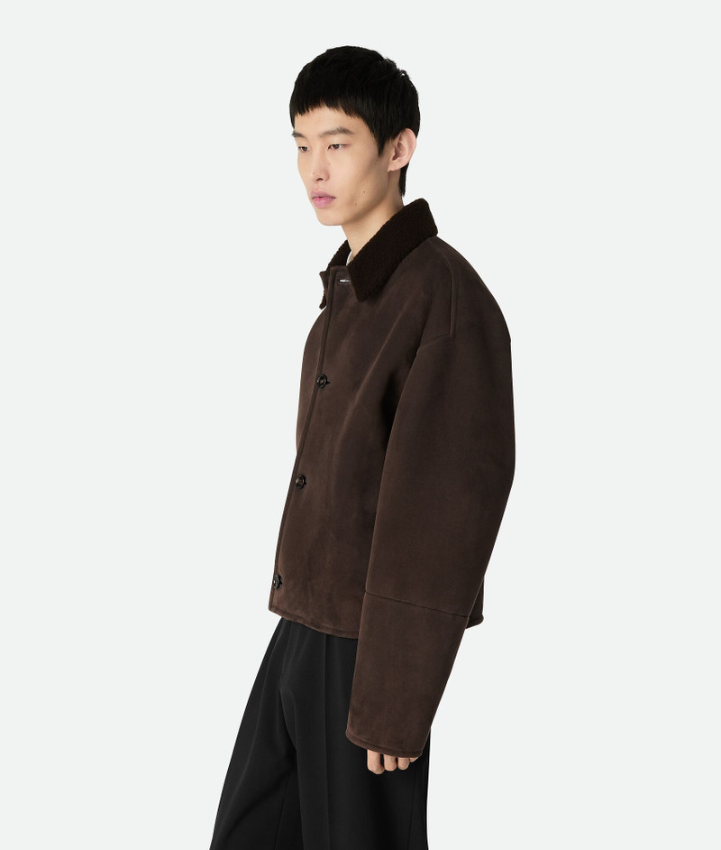 Bottega Veneta Felted Merino Shearling Jacket outlook