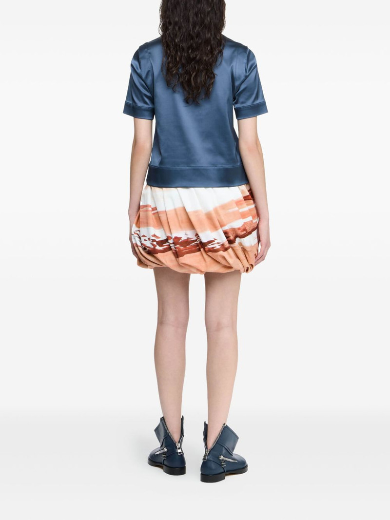 JW Anderson abstract-print balloon skirt outlook