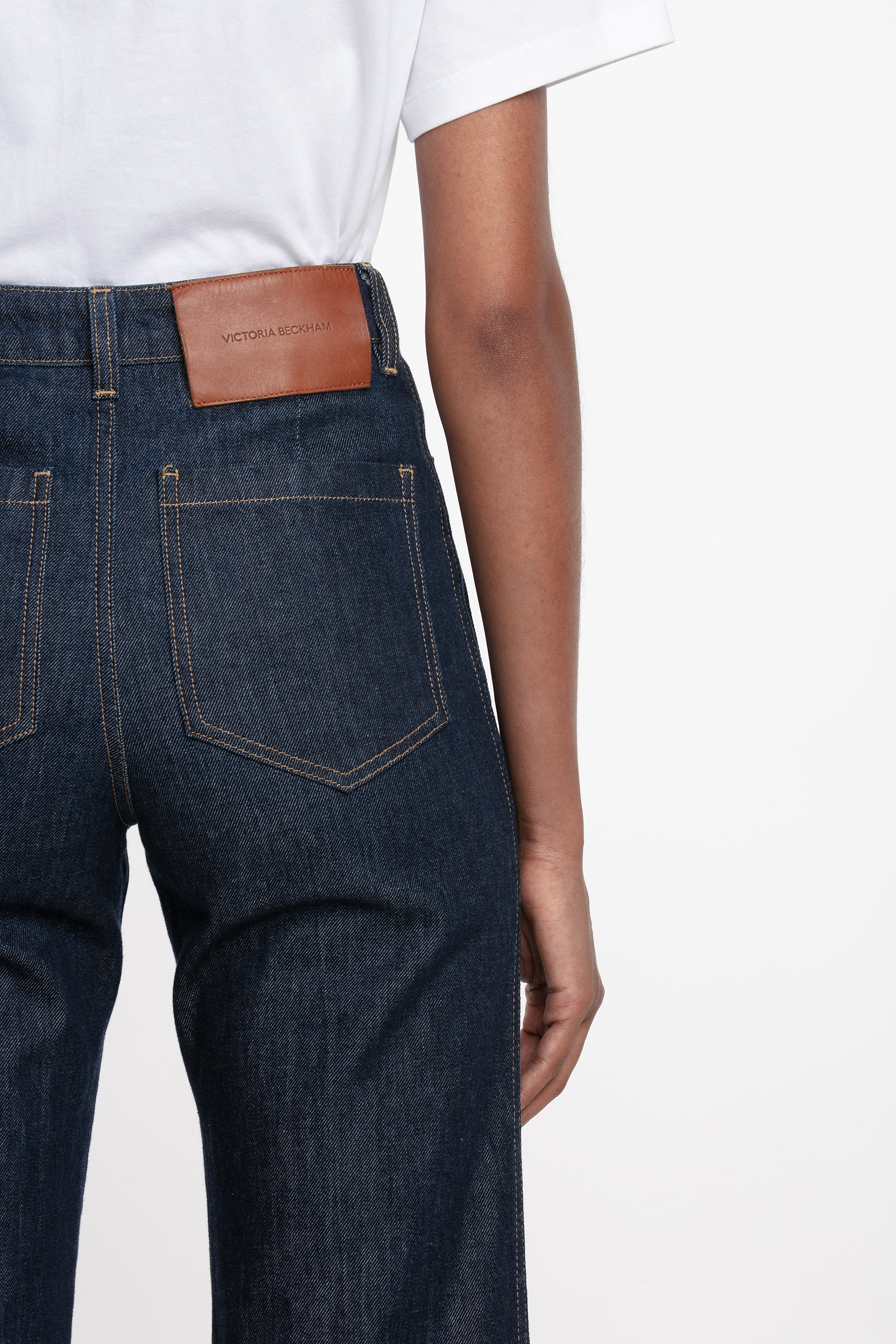 Exclusive Alina High Waisted Jean In Indigo Rinse - 6