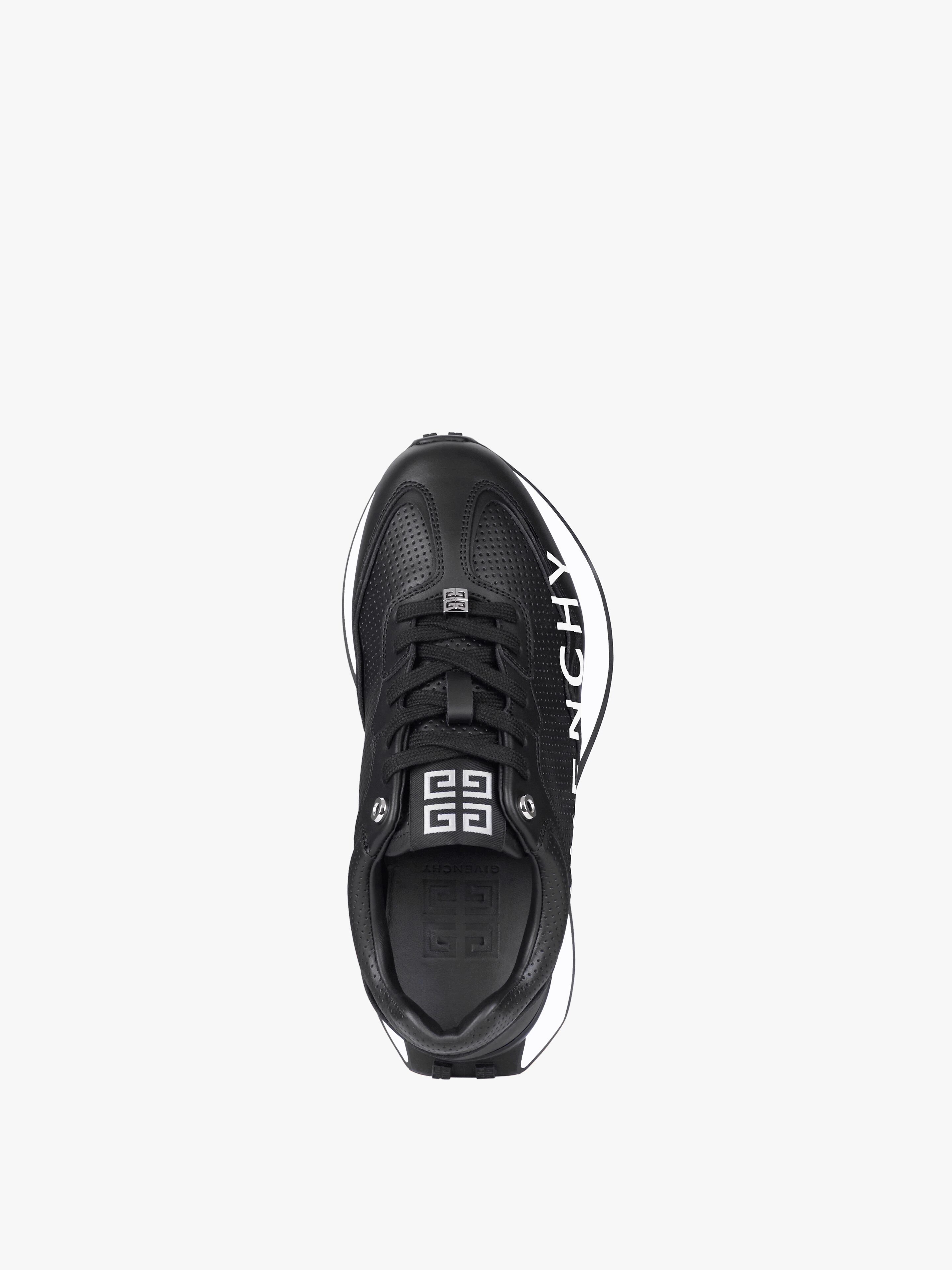 GIV RUNNER IN PERFORATED LEATHER - 4