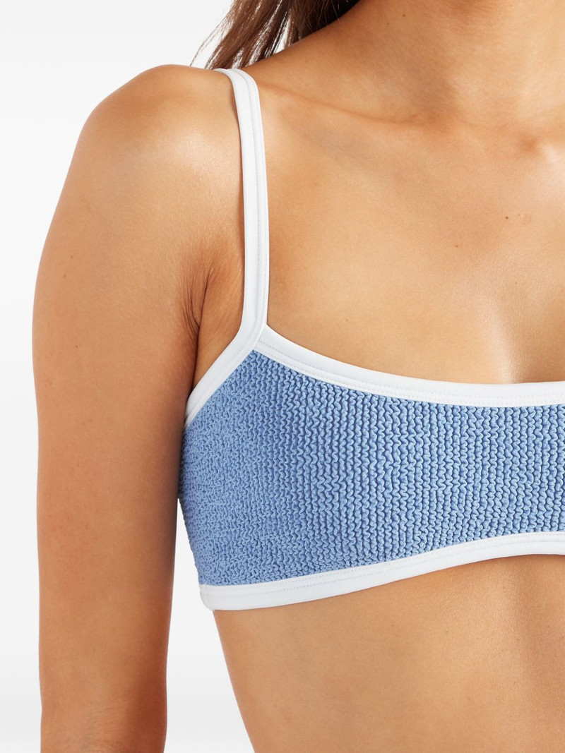 Hunza G Tyler contras-trim bikini outlook