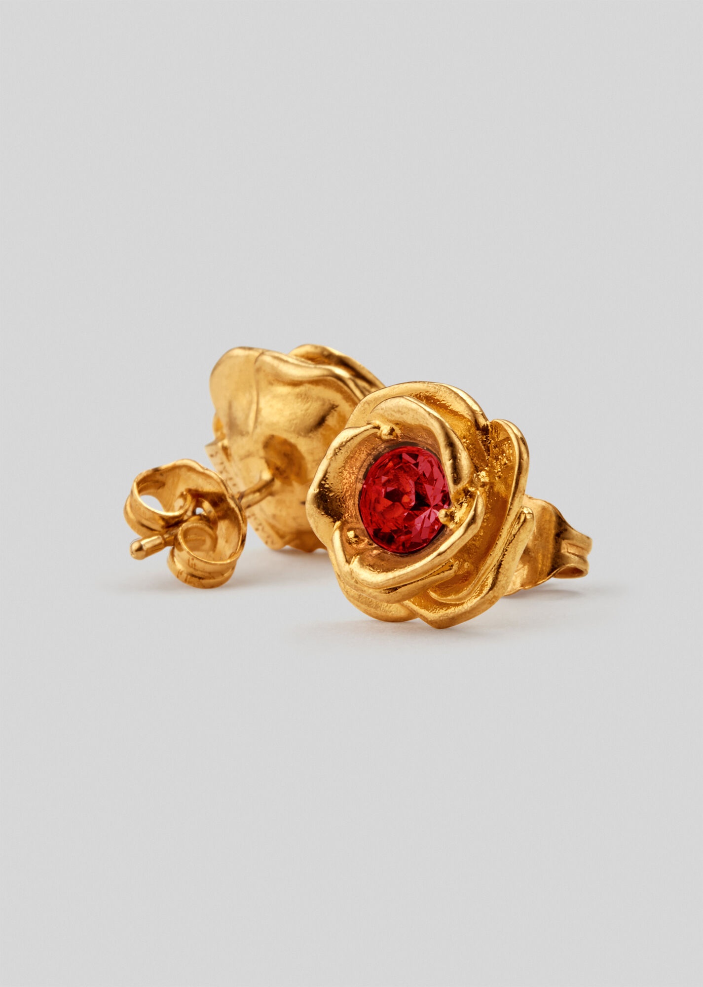 Rose Stud Earrings - 2