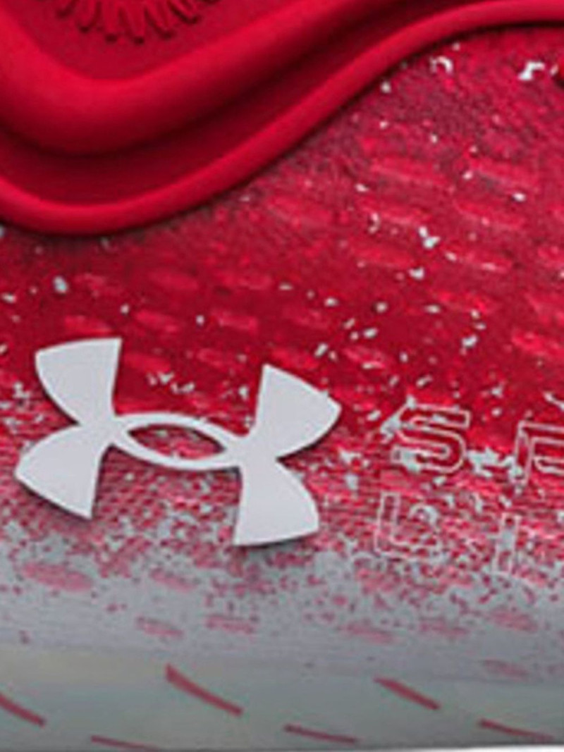Under Armour Spotlight Lux Mc "Red/White" football cleats outlook